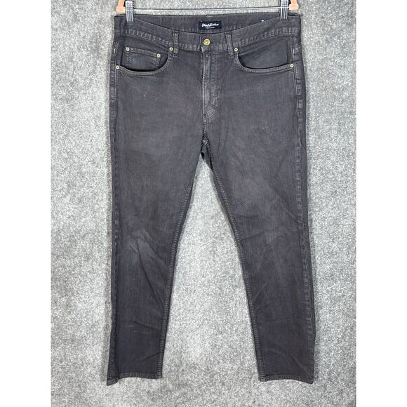 Flag & Anthem Oakland Slim Jeans Mens Size 34x32 Gray Denim‎ Stretch Pockets - Picture 1 of 14